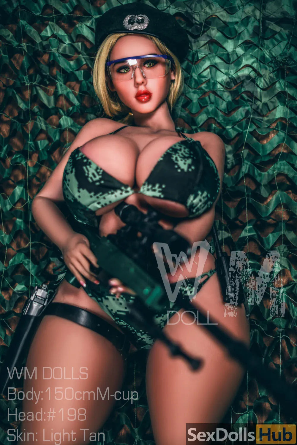 150cm M Cup WM Stpe Sex Doll Ariadne Full Body Main View