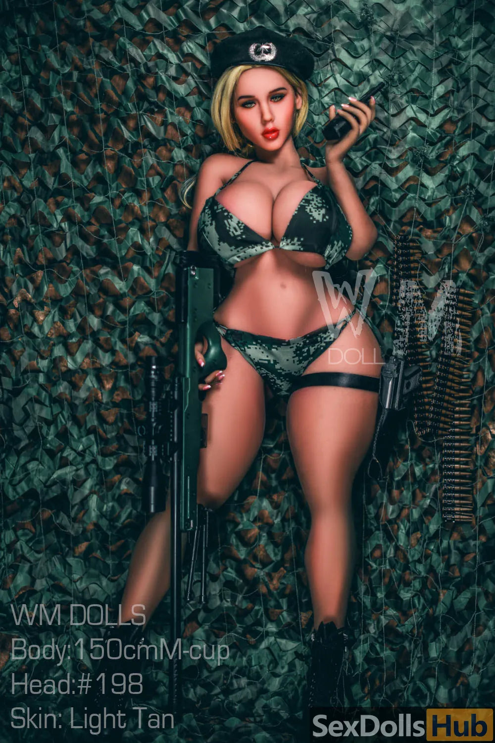 150cm M Cup WM Stpe Sex Doll Ariadne Hand and Finger Detail