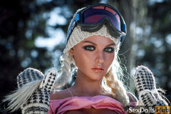 TPE sex doll Clarice Back View